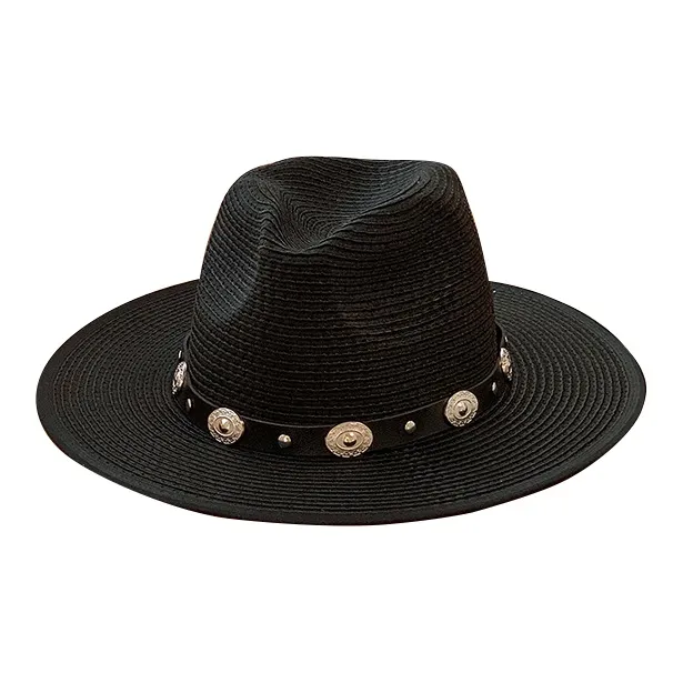 Mulinsen Straw Woven Bucket Hats Unisex-0