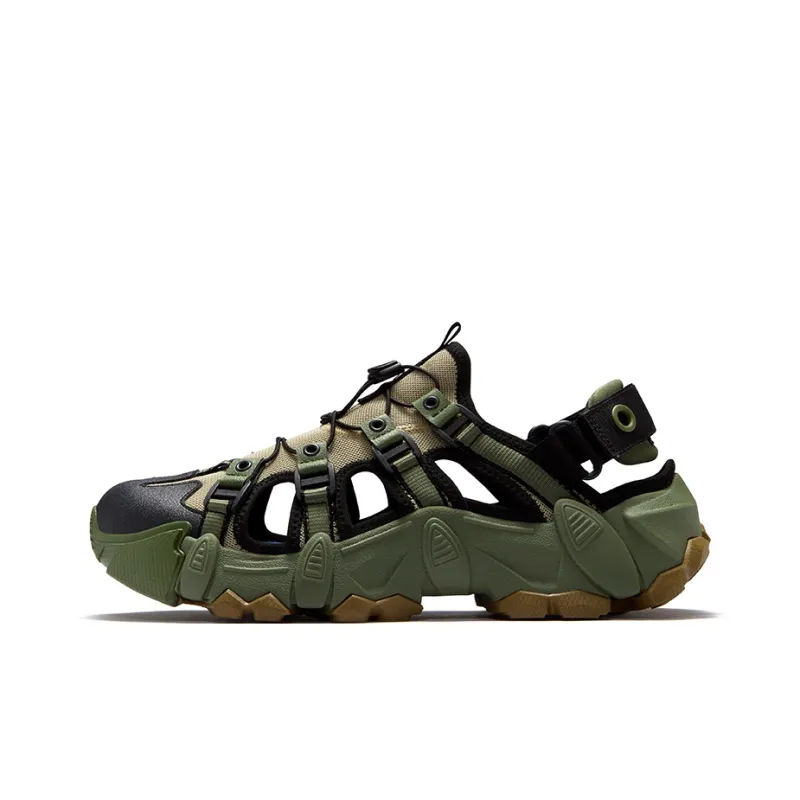 FILA FUSION EXOCET SANDAL Mountains Sandal River Trekking Shoes Men's Gray Green Black-0