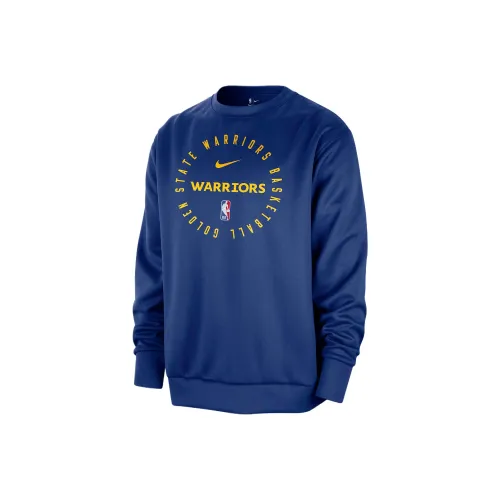 Nike Golden State Warriors Spotlight Men's Nike Dri FIT Nba Crew Neck Sweatshirt