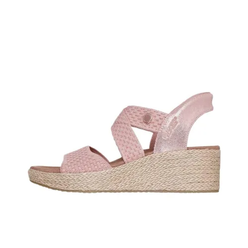 Martha Stewart x Skechers Beverlee Lux Striking Beauty Beach Sandals Women's Rose Pink