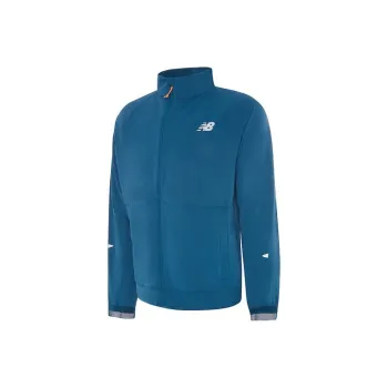 New Balance Jackets Men Blue