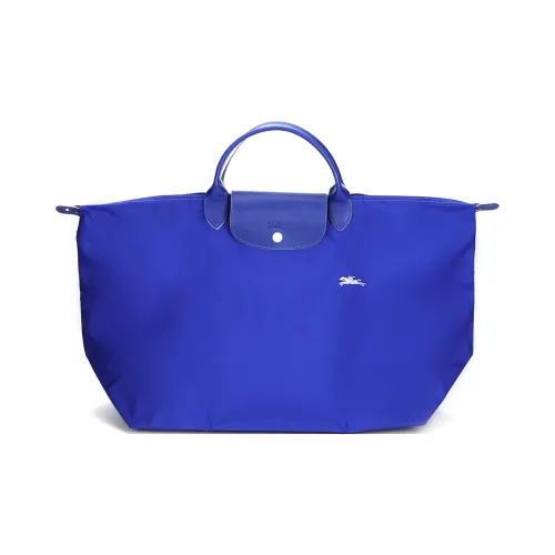 LONGCHAMP Le Pliage Club Nylon Handbag Bag Shopping Bag Travel Bag Handbag Large Size Women's Cobalt