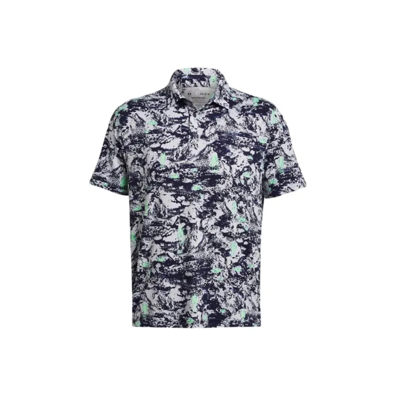 Under Armour Playoff 3.0 Polo Shirt Men's Aurora Gray-0