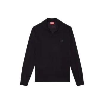 DIESEL Glare Wool Polo Shirt