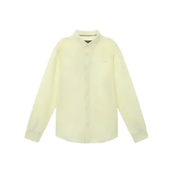 GUESS Shirts Men Light Yellow