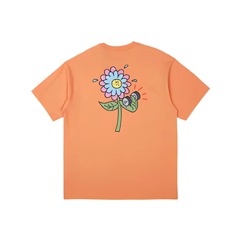 New Era T Shirts Unisex Orange-1