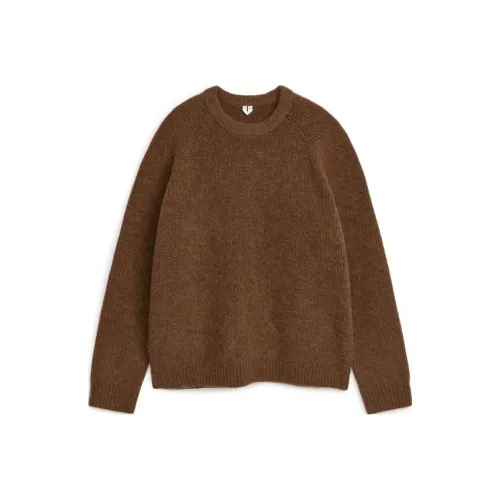 ARKET Sweaters Men Camel