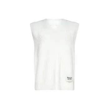 PRADA Tank Tops Men White