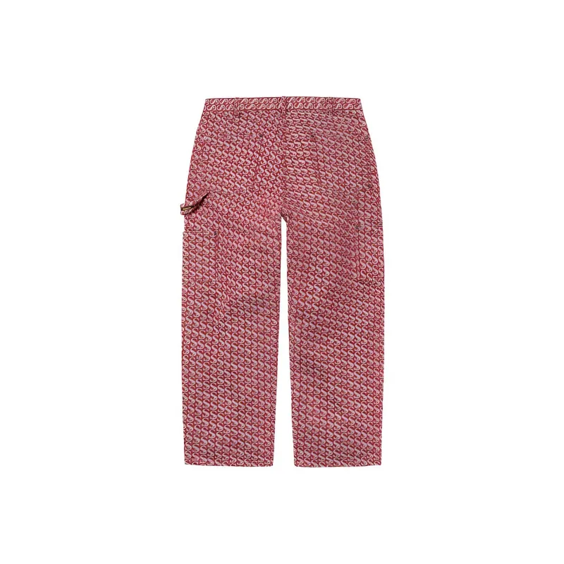 Supreme Monogram Double Knee Denim Painter Pant FW21-3