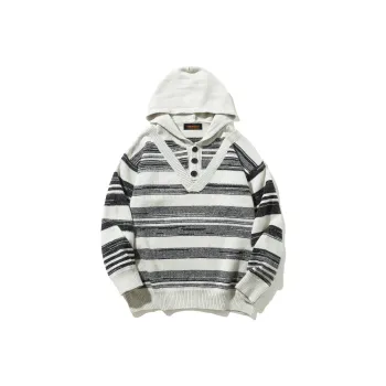 TONYKRZ Sweater Unisex Black Gray Color