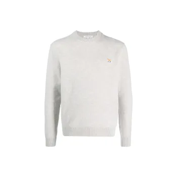 Maison Kitsune Baby Fox Patch Regular Jumper