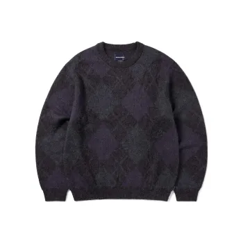 Thisisneverthat FW24 Sweaters Unisex Dark Purple