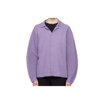 Homme Plissé Issey Miyake Knitwear Men Purple