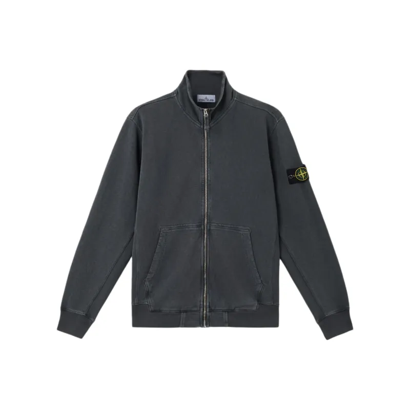 STONE ISLAND Compass Badge Zipped Sweatshirt-0