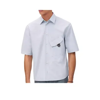 HERMES Shirts Men Glacier