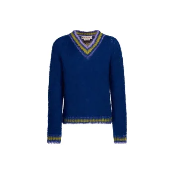 MARNI X Fuzzy Wuzzy Mohair Knit Top