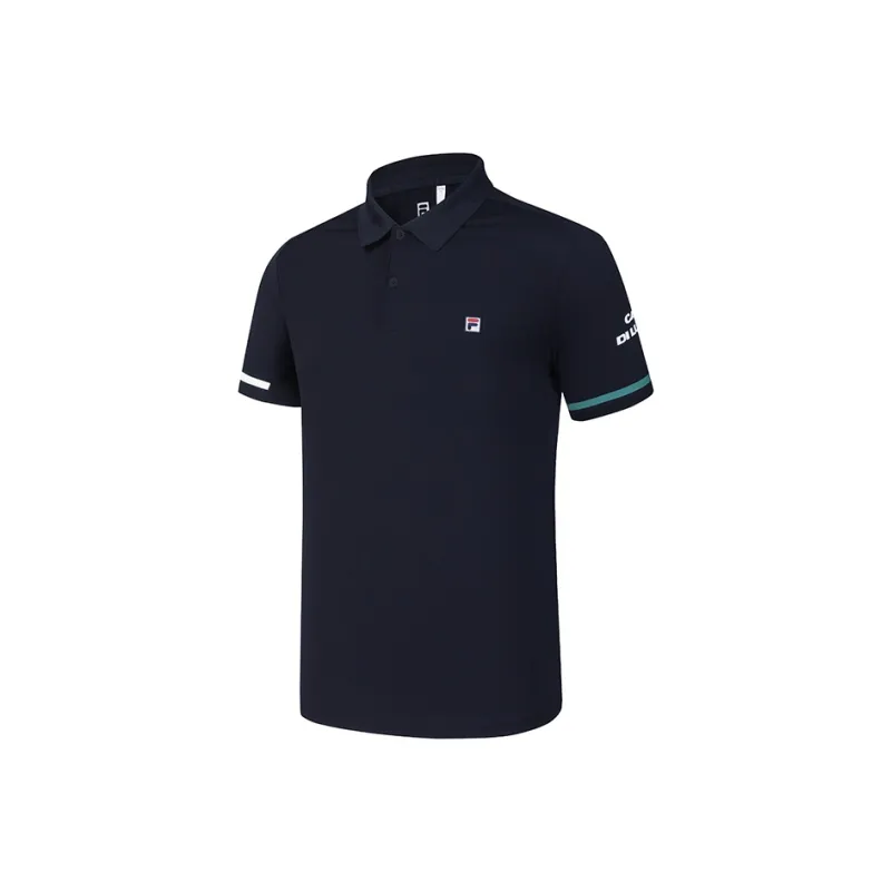 FILA TENNIS Polo Shirt Men's RD Royal Blue-0