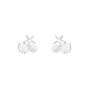 May10th S925 Silver Stud Earrings Women's