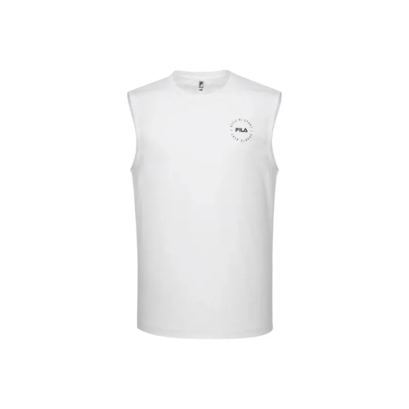 FILA Tank Tops Men White-0