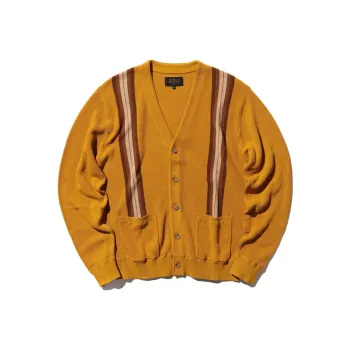 Beams Sweaters Men Yellow