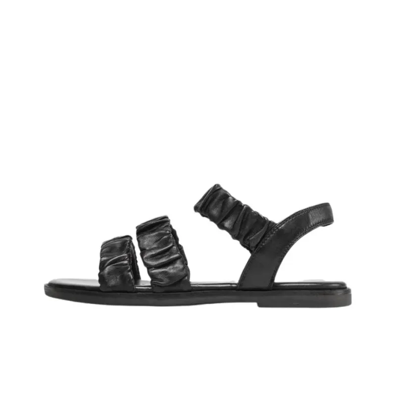 GEOX Naileen One Strap Sandals 1.5cm Women's Black-0