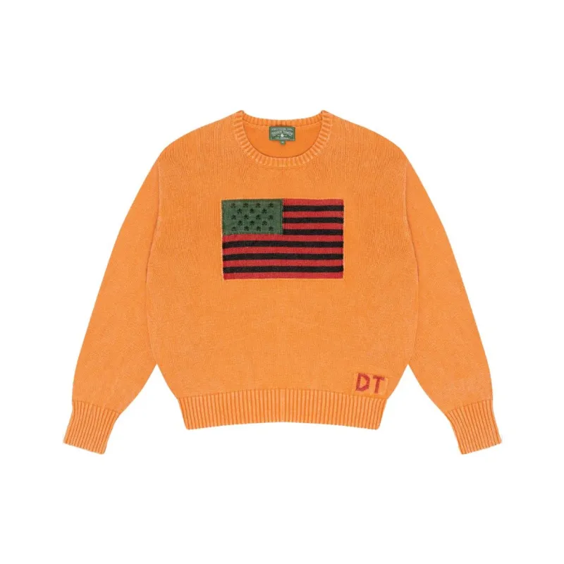 Denim Tears Sweaters Unisex Orange-0