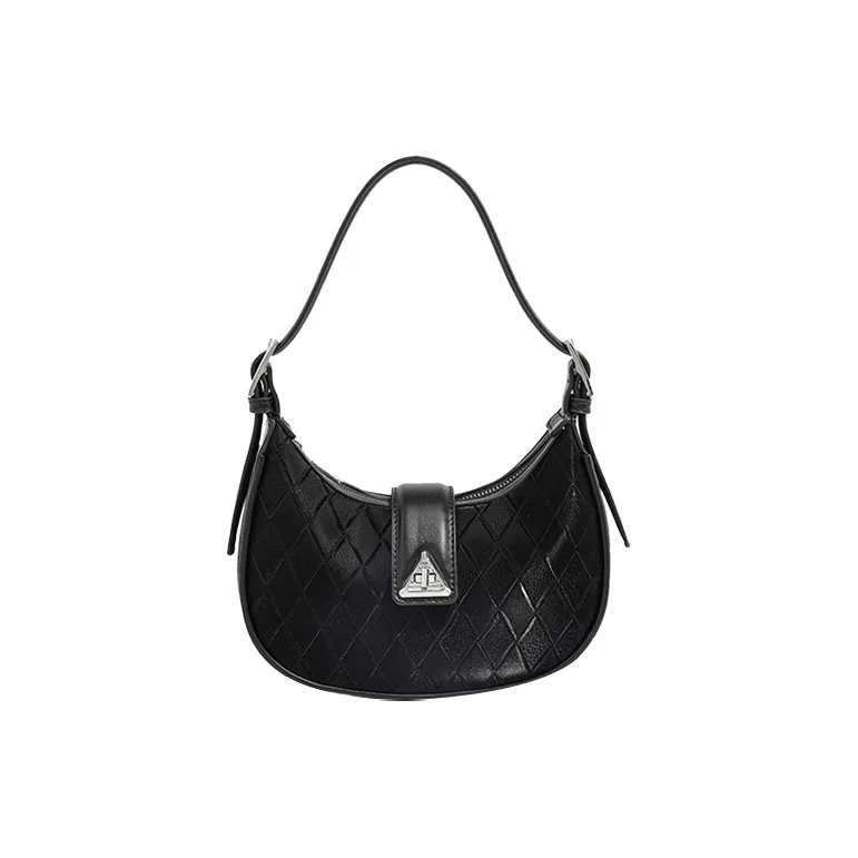 Yalu PU Portable Crossbody Bag, Shoulder Bag Regular Women's Ecru/Pink/Black-6