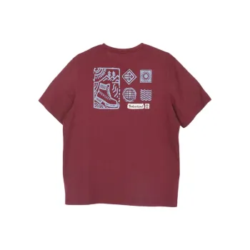 Timberland SS24 T Shirt Unisex Maroon