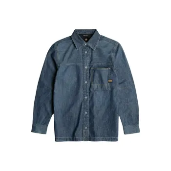 G STAR RAW Shirt Men's Faded Sea Salt