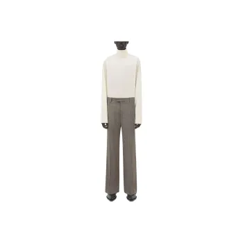 Bottega Veneta Logo Embroidered Turtleneck Jumper