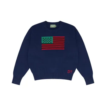 Denim Tears Sweaters Unisex Blue