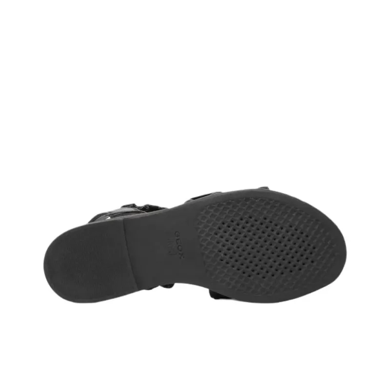 GEOX Naileen One Strap Sandals 1.5cm Women's Black-5