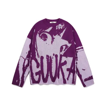 Guuka Knitwear Unisex Purple