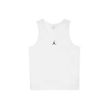 Jordan Men Embroidery Logo Tank White