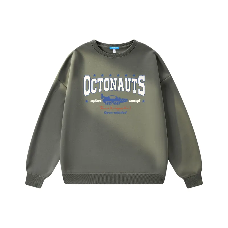 Small Columns Under The Sea Sweatshirt Unisex-8