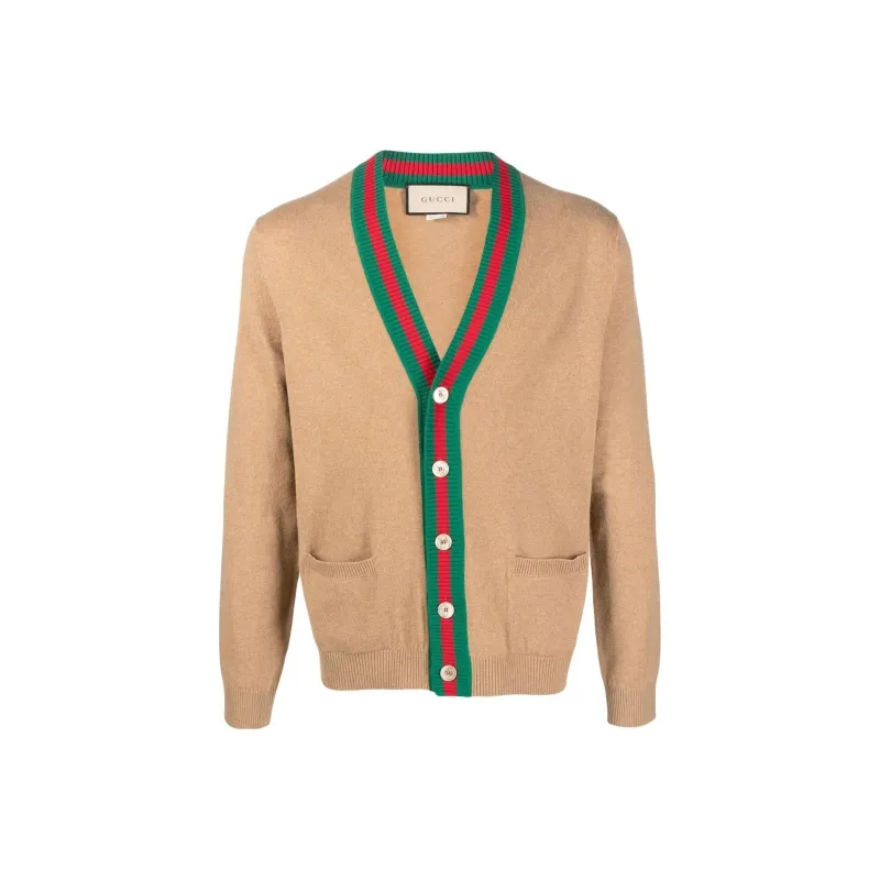 GUCCI Knitwear Men Dark Khaki-0