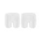 White+White[Seamless Ice Silk/2 Pack]