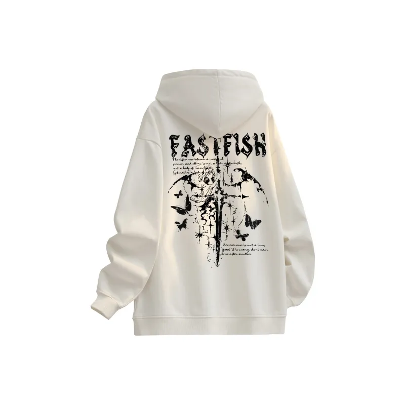 FASTFISH Sweatshirt Unisex White-20