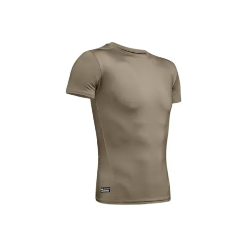 Under Armour TacticalHeatGear T Shirt Men's Tan