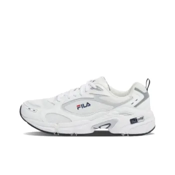 FILA Anti Slip Wear Resistant Low Top Casual Shoes Unisex White