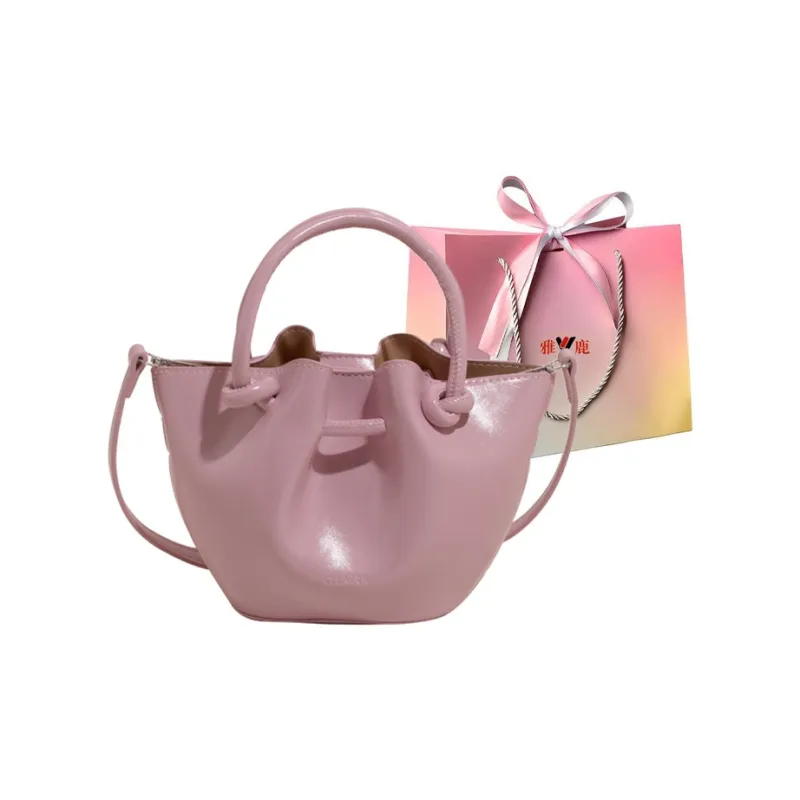 Yalu PU Soft Leather Material One Shoulder Handbag Women's Multicolor-5