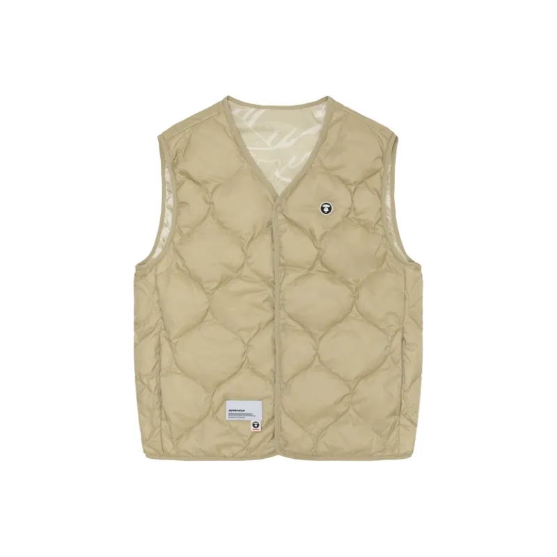Aape Embroidered-pattern Padded Gilet-4