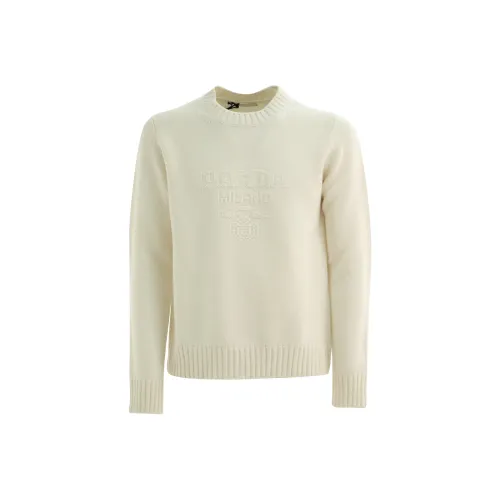 PRADA Ribbed Knitted Jumper