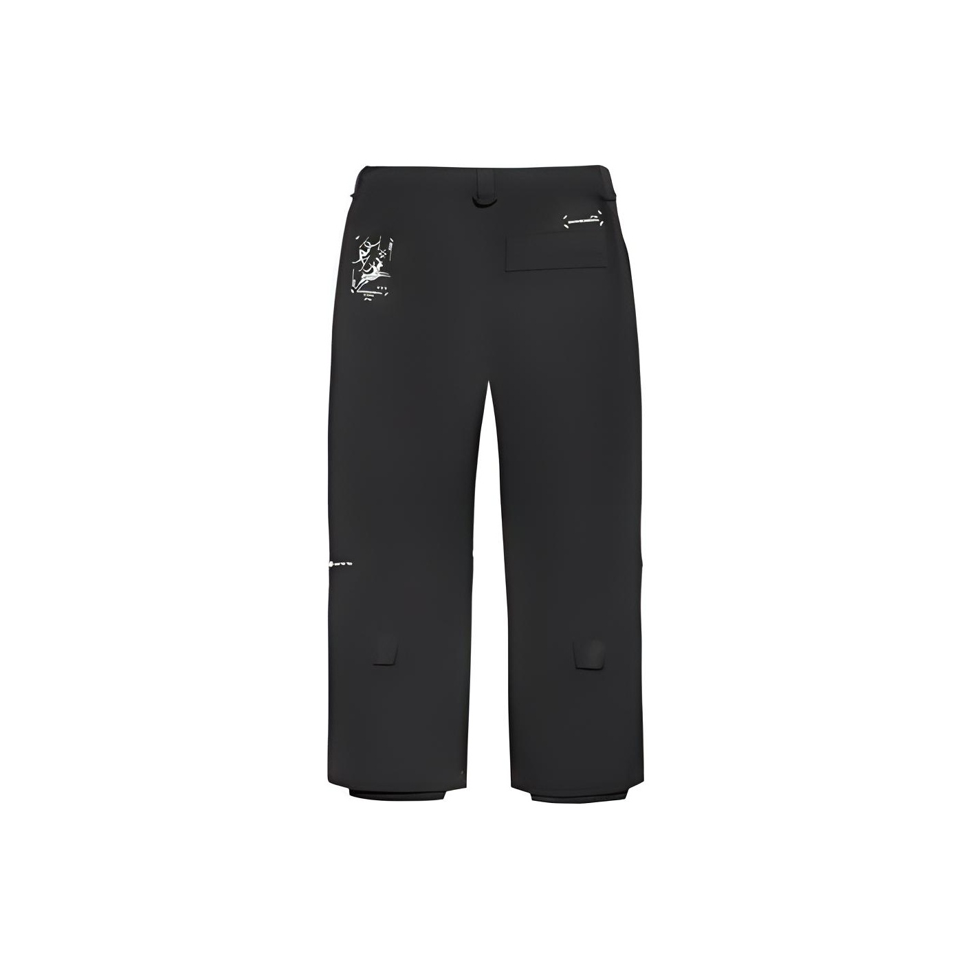 LiNing Non-shoe Ski Pants Unisex Black M - POIZON
