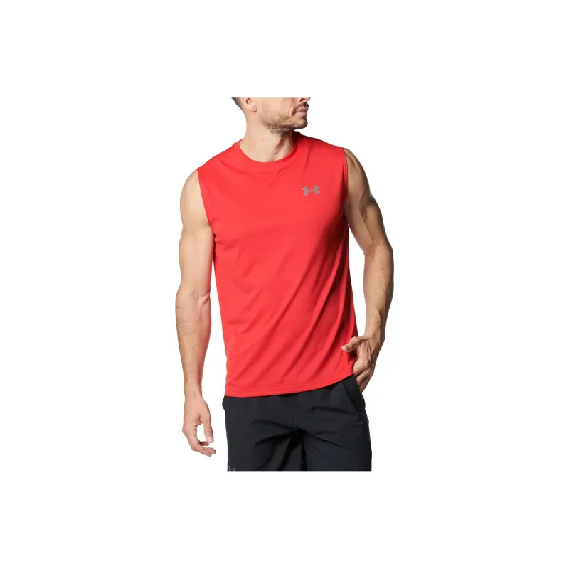 Under Armour Tank Tops Men's Red-0