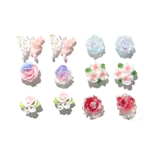 Welcome To The Treasure Alloy Stud Earrings Unisex