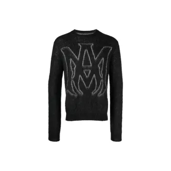 AMIRI Logo-print Crew-neck Jumper