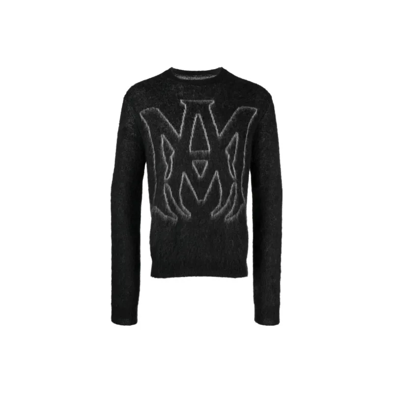AMIRI Logo-print Crew-neck Jumper-0