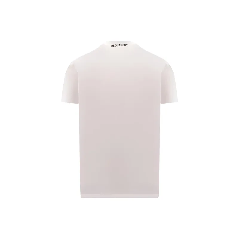 DSQUARED 2 Icon Pixel Printed Crewneck T Shirt-1