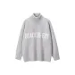 Light Gray Turtleneck Style